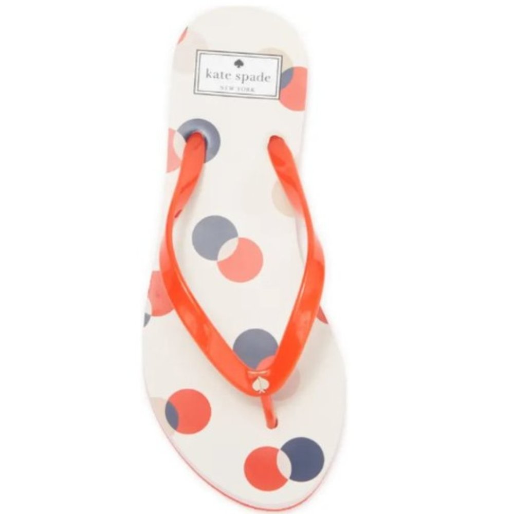 Kate Spade Feldon Dots Flip Flops Sandals